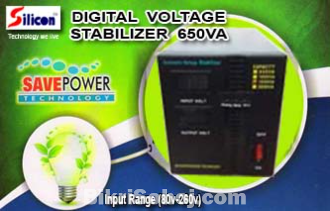 DIGITAL STABILIZER 650VA(80V-260V)
